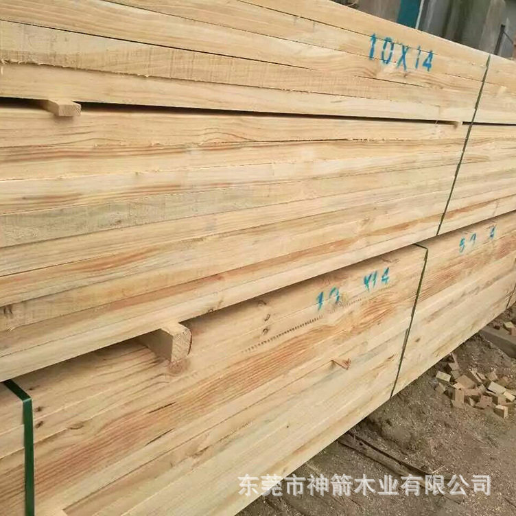 广州松木建筑木方不变形批发