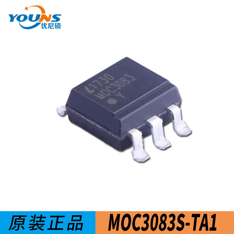 光电耦合器 MOC3083S-TA1 SOP-6 贴片光耦输出5000Vrms单通道