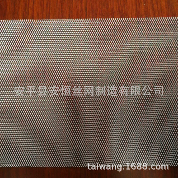 正极材料斜拉镍网厂家 1*2mm孔径0.1mm厚镍板网  2*4mm菱形镍网