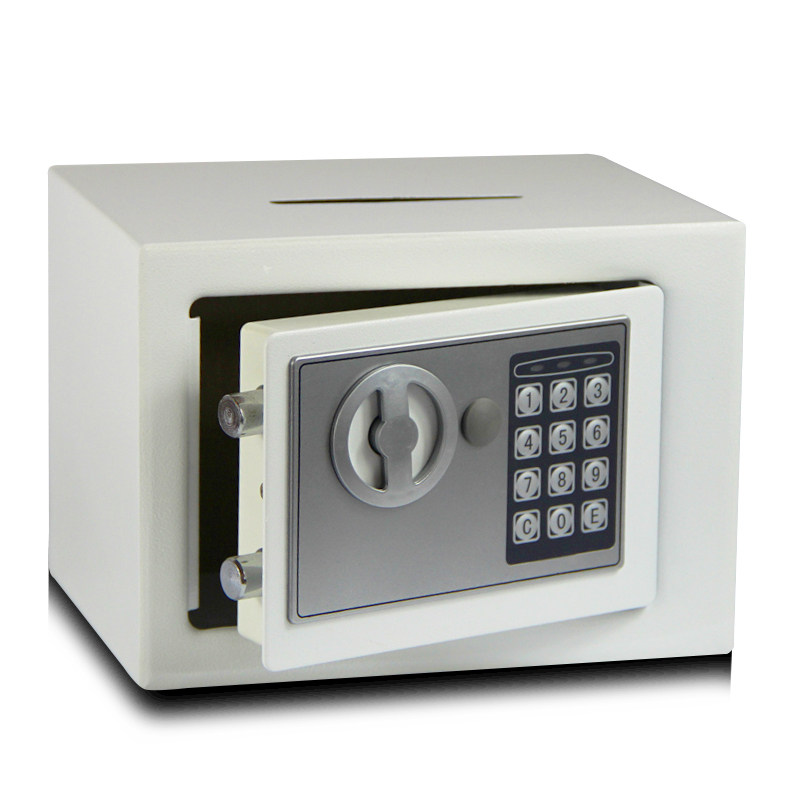 包邮小型全钢保险柜家用 保险箱迷你入墙床头 电子密码保管箱办公
