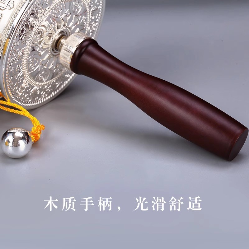 家用多款可选手摇转动合金手摇转动筒西藏式器具摆件客厅家居纪念