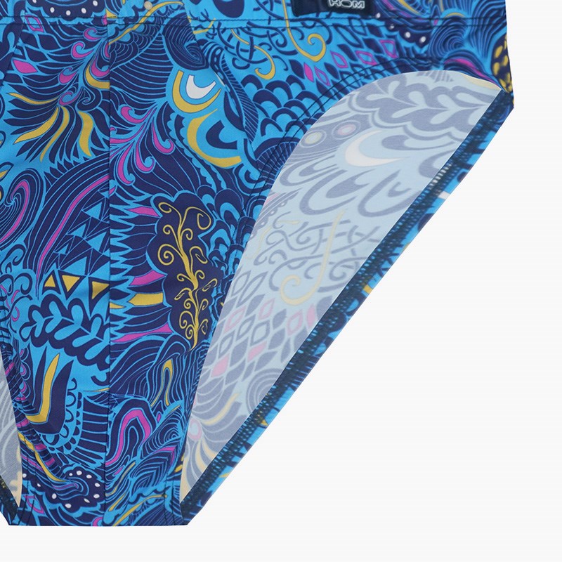 法国HOM新款男士三角裤防卷边防夹臀舒适性感男三角内裤