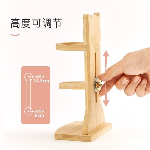 仓鼠水壶饮水器专用跑轮支架滚轮竹金丝熊宠物造景用品