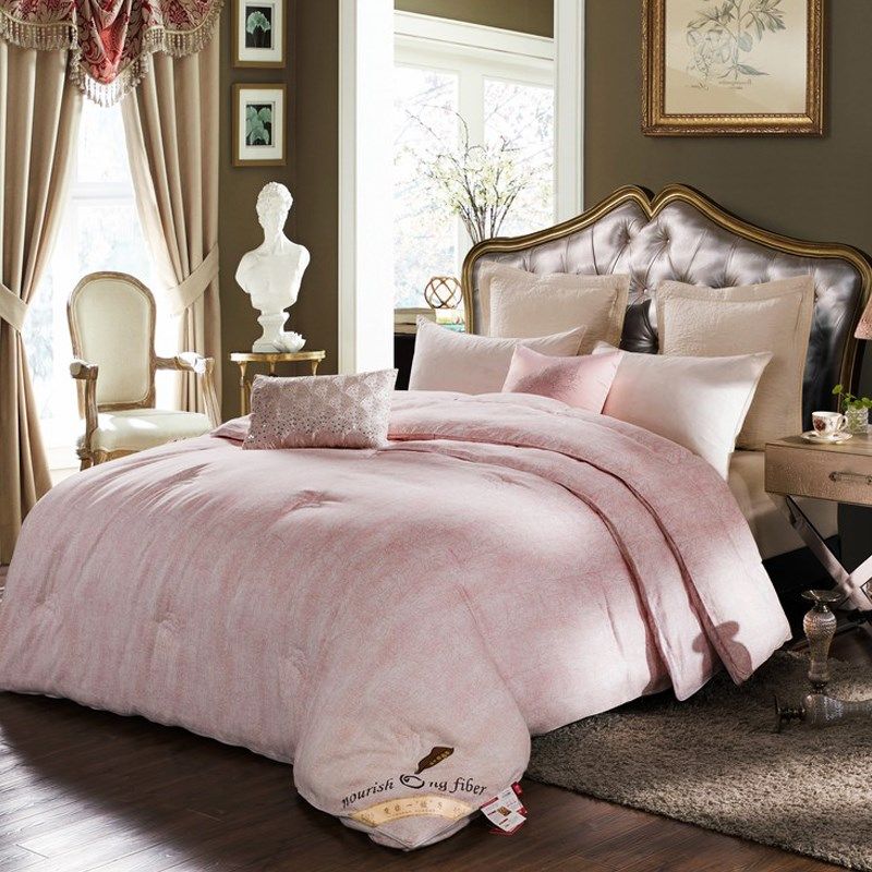 13斤大豆纤维被冬被大豆被被子被芯加厚保暖子母被二合一拉链款冬