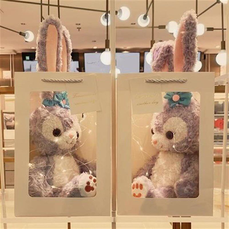 新带路的娃娃新大陆小兔子新大陆史黛拉紫色兔子玩w偶生日礼物女