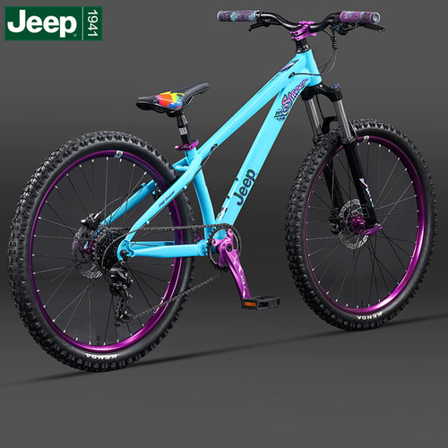 jeep吉普土坡车油碟铝车架男女