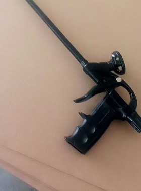 清洗门窗方便胶热胶枪 聚氨酯填缝剂黑色枪L 发泡铝合金蓝色泡剂