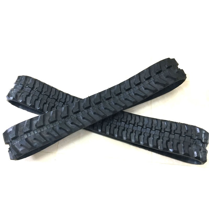 玉柴洋马久保田德力挖掘机橡胶履带橡胶链轨条勾机橡胶履带胶皮带