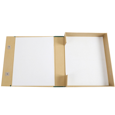 晨信10个硬纸板会计凭证档案盒文件资料盒一体成型a4收纳盒定制定