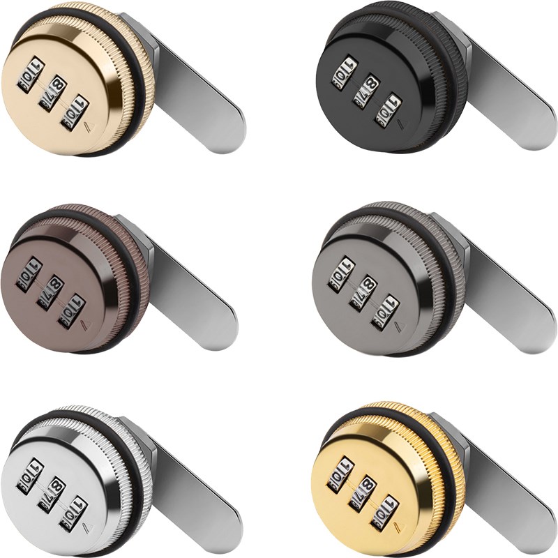 信箱锁通用小区铁皮柜锁柜门柜子锁芯文件柜密码锁简易专用信报箱