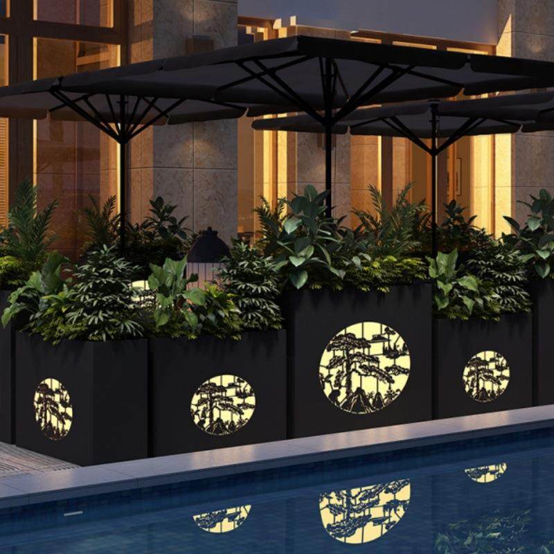 铁艺花箱组合花槽广场种植花坛户外商业街咖啡店镀锌板售楼部,玩具/童车/益智/积木/模型,其它,淘宝优惠券,粉丝福利购,淘宝优惠卷