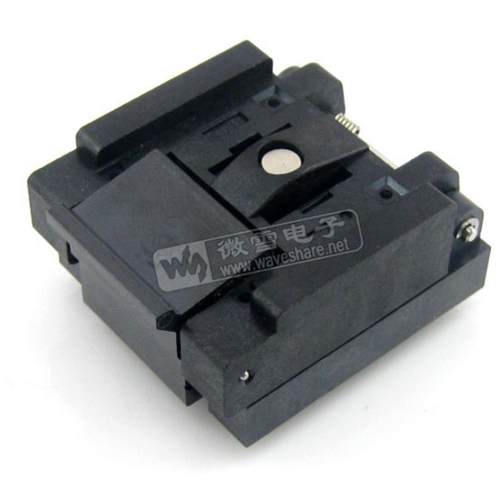 QFN48MLP48MLF48引脚间距0.5mm编程座测试座IC芯片烧写测试