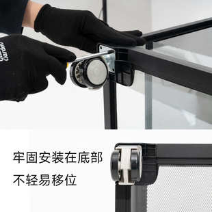 Giangarden巨人爬宠 玻璃饲养箱移动轮万向轮移动加厚轮子滚轮