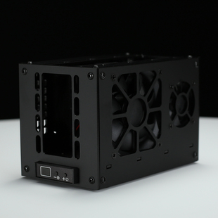 R86S-N305-N100路由散热器R86S三风扇光口软全自动温控调速国伟