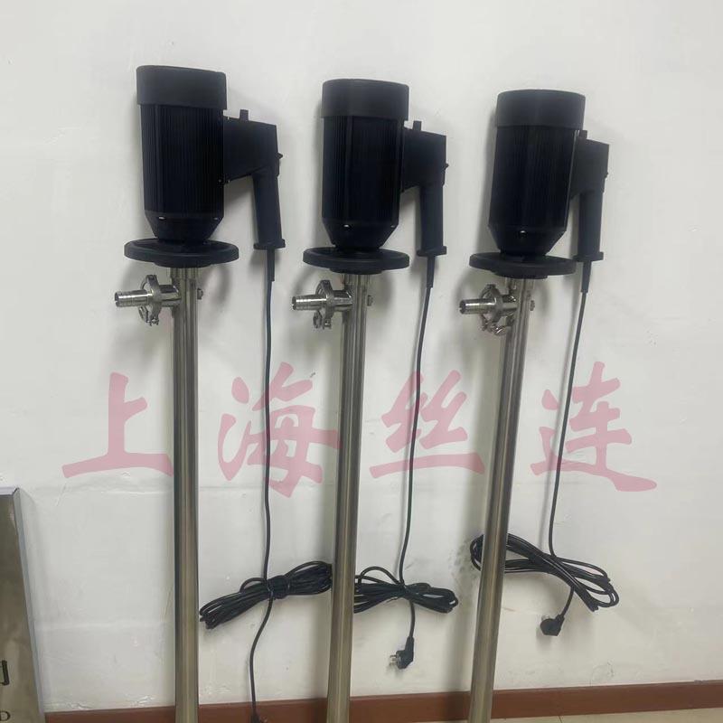 HSP-EX2-V+PPHT/化S034/SS316/PVDF封闭式RQU电动插桶泵隔爆工抽