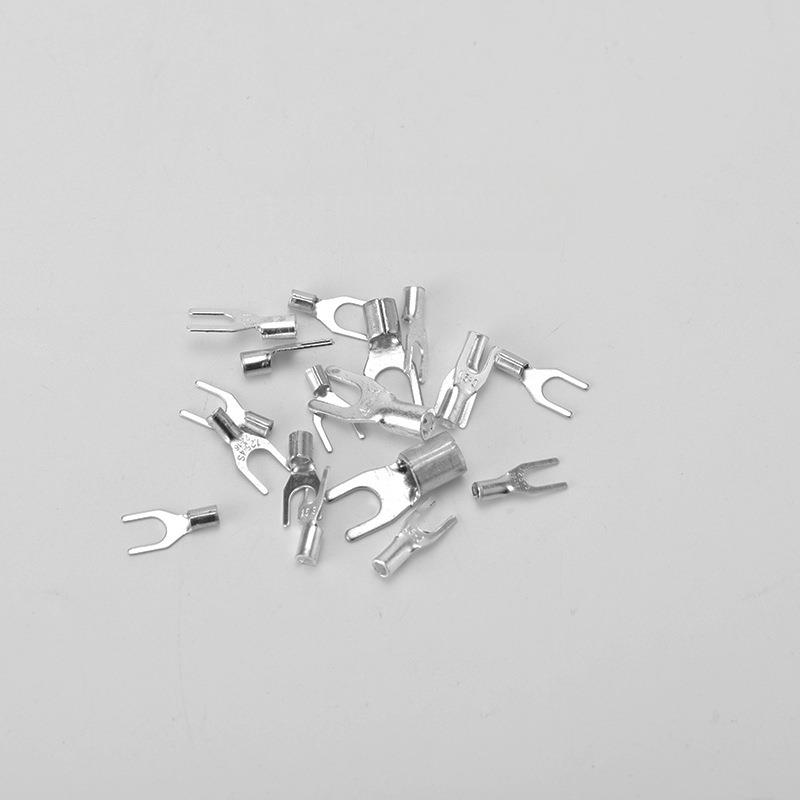 叉形UT510-4/5/6/8/16-6/8裸端头铜耳冷压接线线端子/00SMO只/包