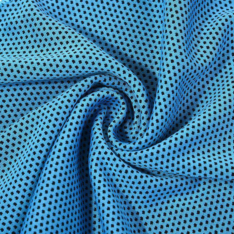 运动感毛巾英文装涤纶英文包装运动冰凉巾运动冷冰巾袋巾厂毛家