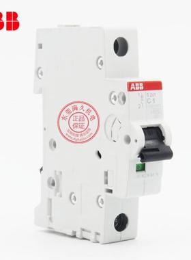 ABB低空气开关S200压系列微断QCL路器S201-C6型3NA；2CDSR2511030