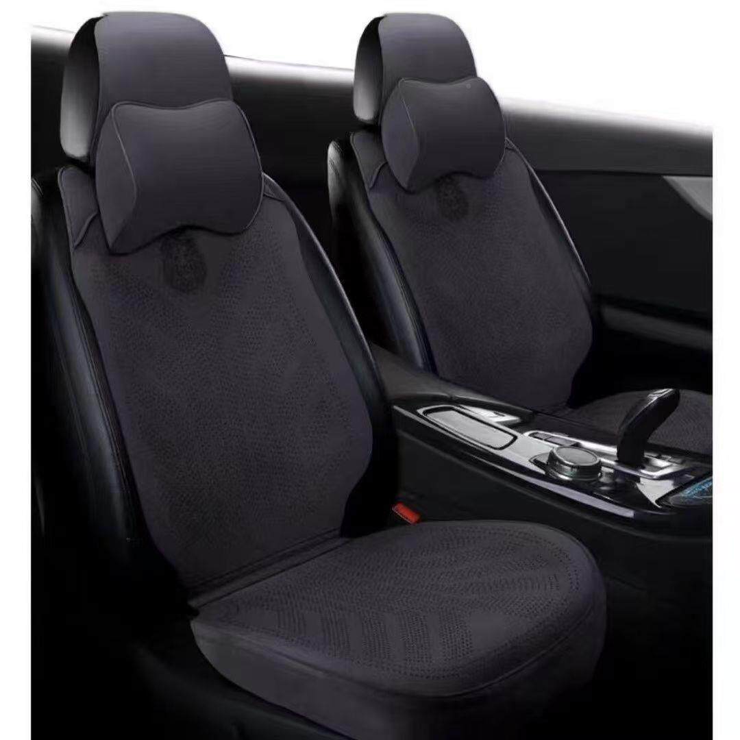 2025汽坐垫FPD新车款四灰季通用座垫毛皮夏季鞍超薄马透气通风打