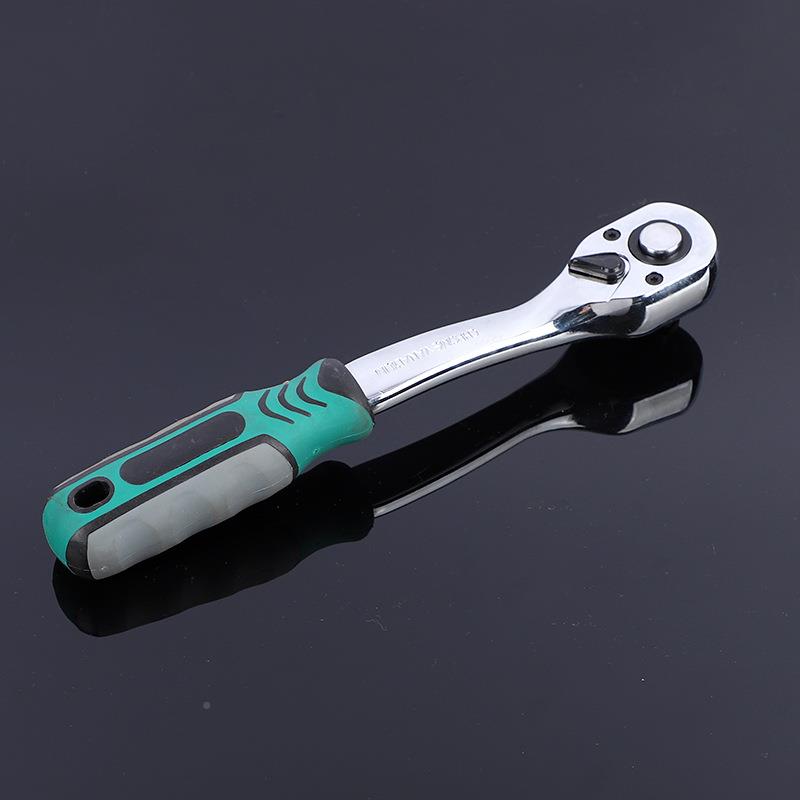 绿盒23CP件套汽DGR机修套装组合轮72齿棘快速扳手铬钒钢套筒接杆