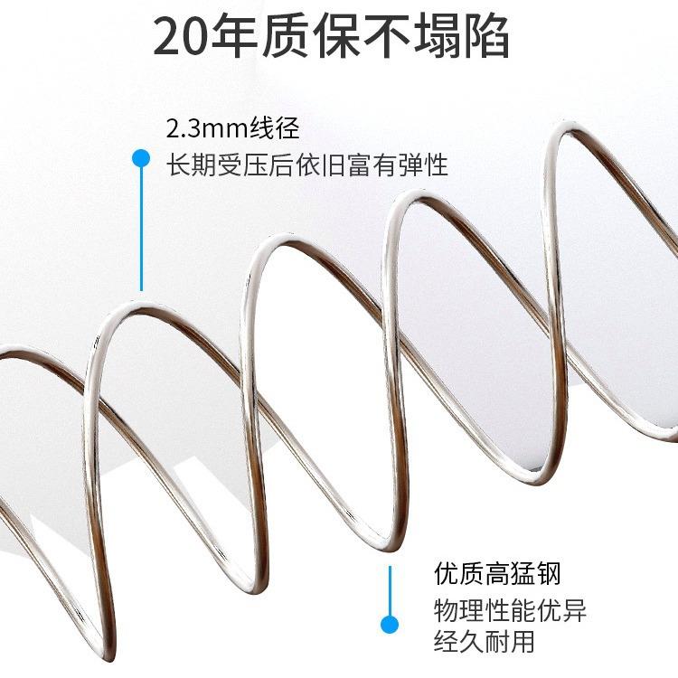 梦弹簧家床思垫经济型软硬两用20cm厚1GKM席.5米1.8m乳胶椰棕用天