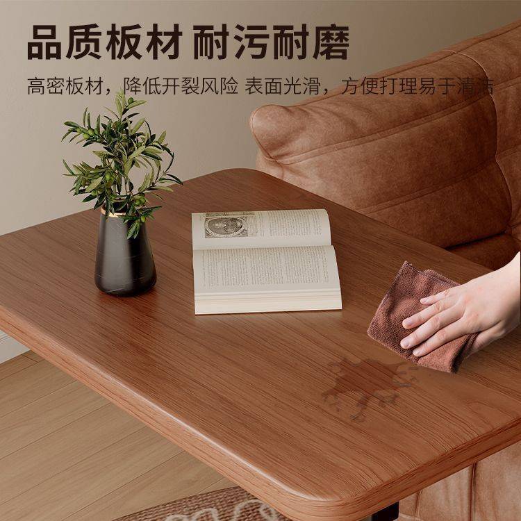 2025新款网红床边桌可移动升降电脑桌客厅沙发边几折叠式书桌