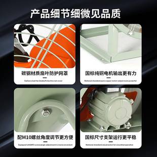 换气扇固定通风机 SF低噪声排风扇220V管道轴流风机380V工业岗位式