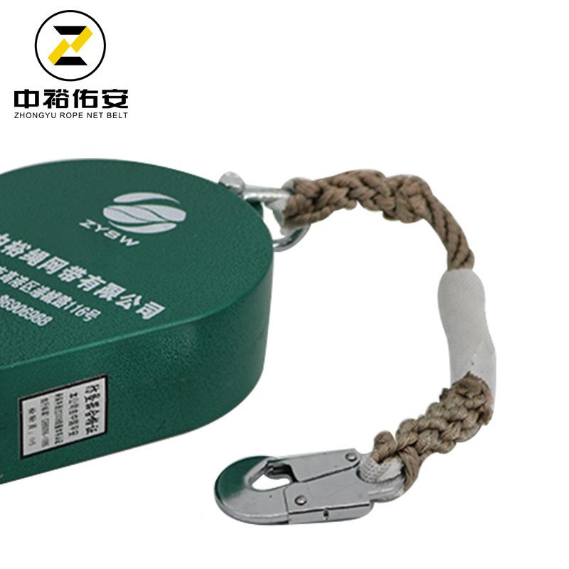 防重坠器绳1T2T3T型工业GRE防坠器速式人体防坠保护器差钢丝止坠