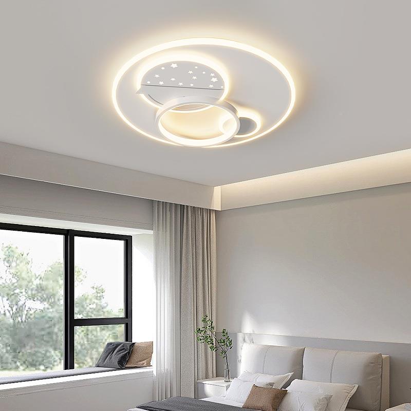 房网红WTW新款卧室客厅书方形吸顶灯d创意设计师le后现代全长屋灯