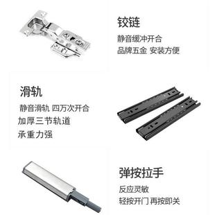 实QUC木电视柜代简约现厅家用储物柜户型可组合边柜靠墙小卧室地