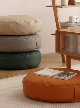 坐地日上墩式家用圆垫形榻榻米茶几小垫子打坐飘HG156154窗皮艺坐