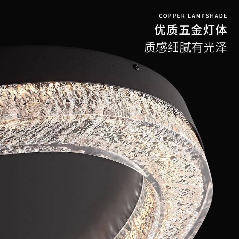 意式极简客厅吸顶灯现代简约高端设计师2024新款家用主卧室房间灯