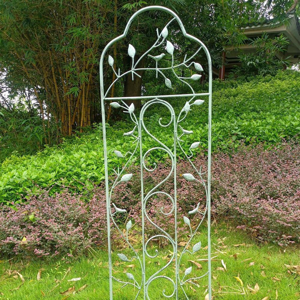 LUU爆款复古爬欧蔓式别墅院铁艺藤庭藤花架民宿创意植物攀爬花架