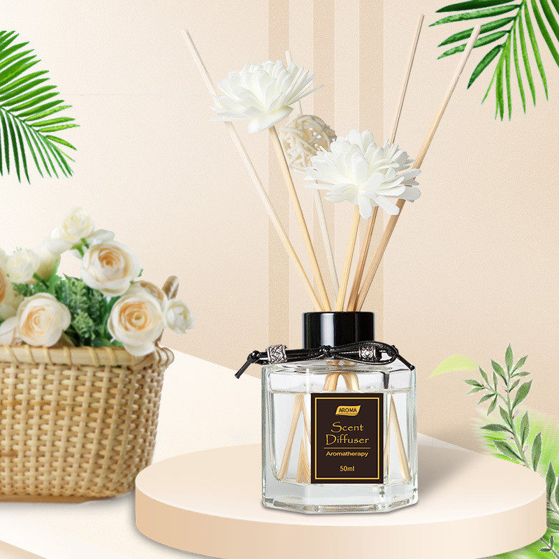 无火香薰家用室内持久藤条香薰精油卧室卫生间空气清新摆件,家居饰品,香薰摆件,淘宝优惠券,粉丝福利购,淘宝优惠卷