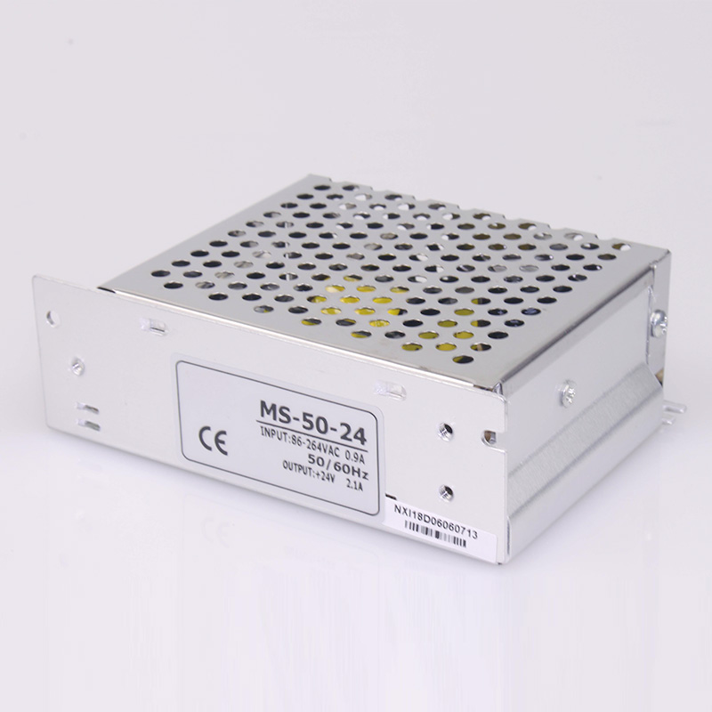 MS-50W-24V开关电源24V 2.1A开关电源AC220V24V直流电源变压器