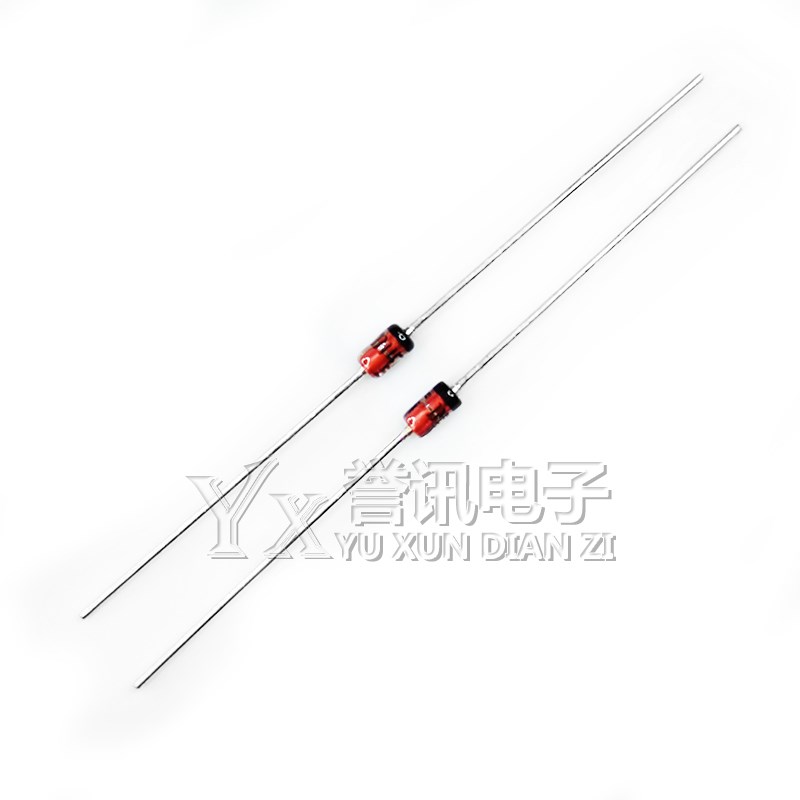 (20个)玻璃稳压二极管 1N4733 5V1 5.1V 1W IN4733A 直插稳压管