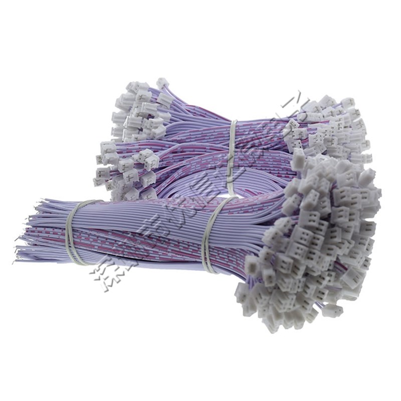 PH2.0mm间距 单头 双头端子电子线2P3P4P5P6P7P8P10P12P红白排线