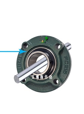 HRB哈尔滨圆形外球面带座轴承 UCFC310 311 312 313 314凸台高速