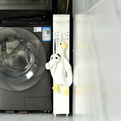 浴室夹缝置物柜马桶侧边缝隙储物架厕所洗衣机旁窄缝收纳柜卫生间