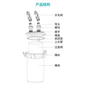 SIKW外置过滤器前置过滤桶鱼缸无动力过滤桶鱼缸水族箱外置过滤器