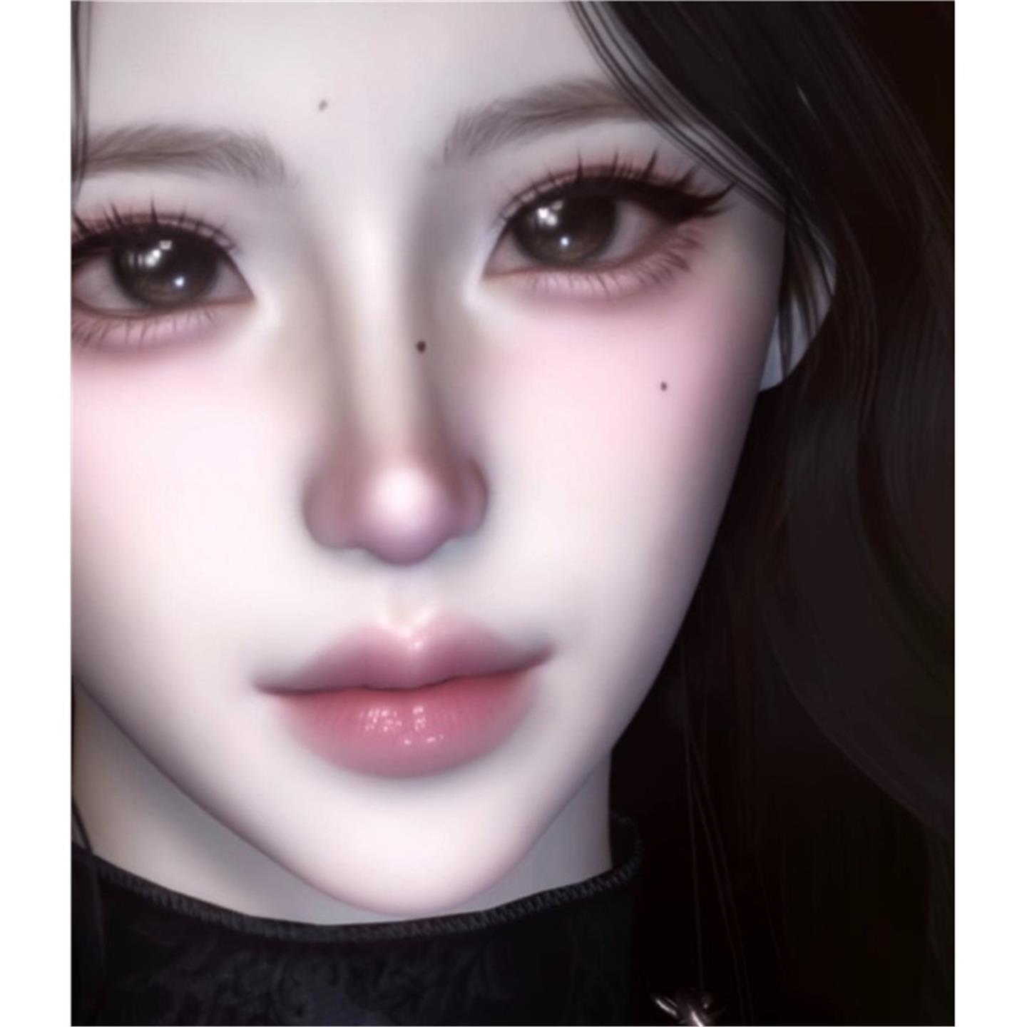 芭菲 捏了个好喜欢的嘴巴 Lannana 燕云十六声捏脸女 端游手游