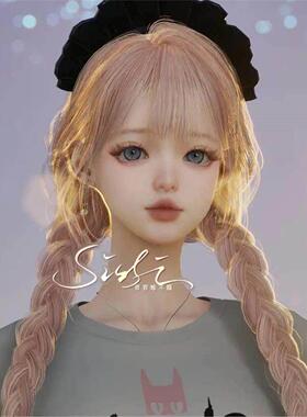 草莓小姐 西西睡不醒quq 永恒之塔2捏脸数据女 Aion2韩服台服