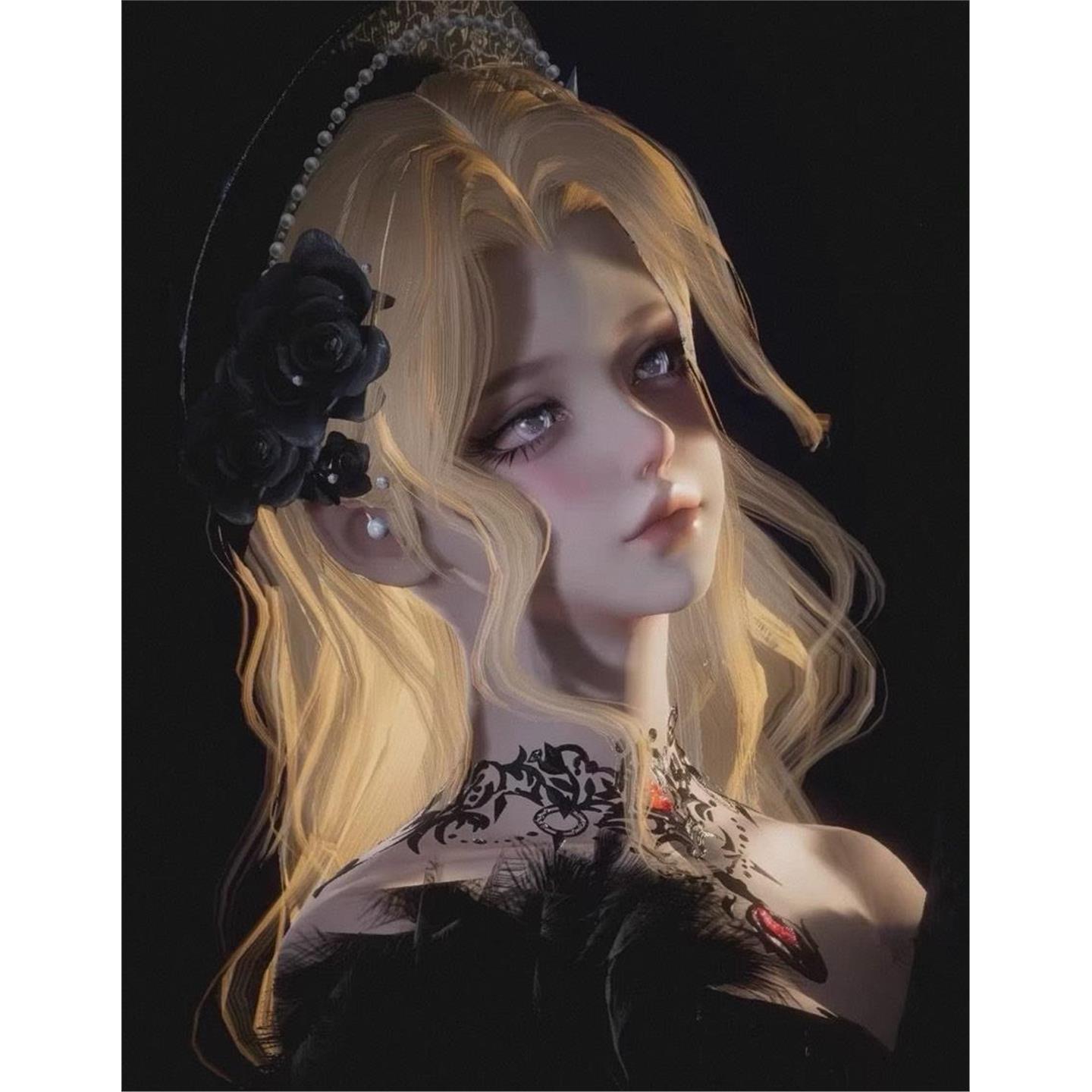 雕塑 逆水寒手游捏脸女通用