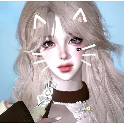 瑞 萌萌的看着你 Villain反派  逆水寒手游捏脸女通用