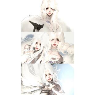 发4 mok 明夏 作别雨 情侣款 洋芋大王 逆水寒手游捏脸男女通用