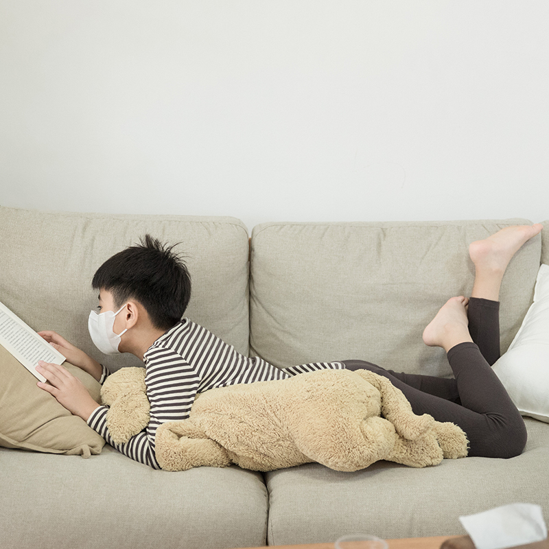 儿童睡衣男童秋冬款保暖德绒家居服秋衣卫生裤内衣套装柔软舒适