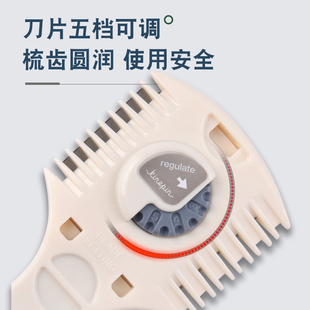 儿童女士刀片刘海工具削发自己剪刀 家用理发打薄梳子削发神器老式