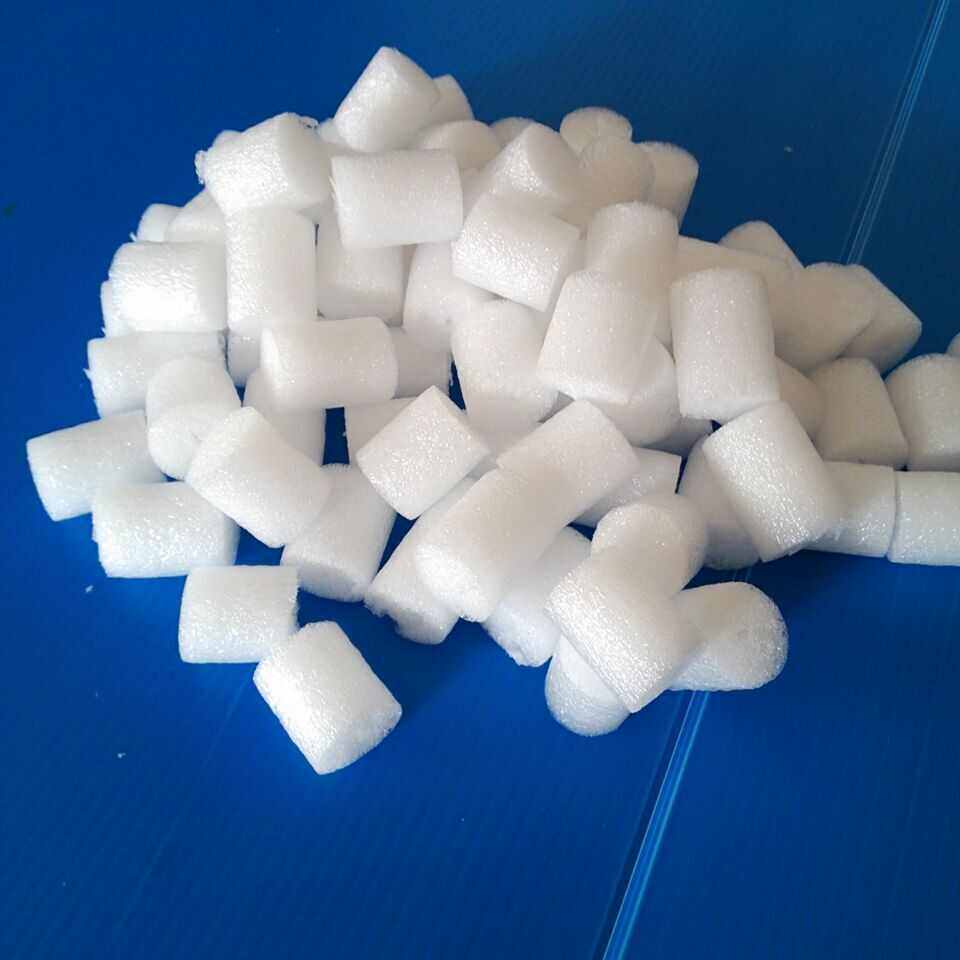 EPE白色珍珠棉填充物填充料泡沫粒子棒材圆柱缓冲粒包装材料全新
