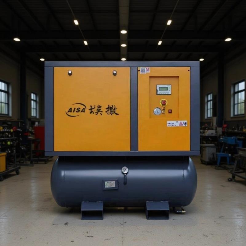 厂家直销高效方便移动四合一永磁变频一体式螺杆空压机支持英文