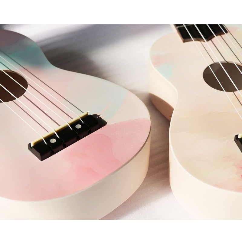 高颜值21寸入门款初学者尤克里里男女生款小吉他儿童23寸乌克丽丽